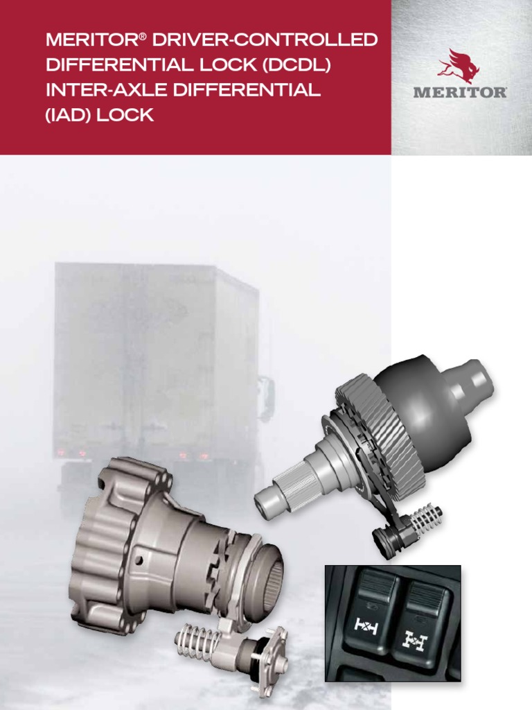 TP9238 Meritor® Driver-Controlled | PDF | Axle | Clutch