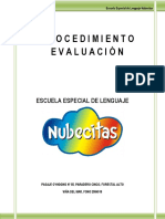 Procedimiento de Evaluacion 2019 PDF