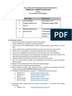 Panduan Lomba Ecd 2020 MGMP Bahasa Inggris Kab Bantul PDF
