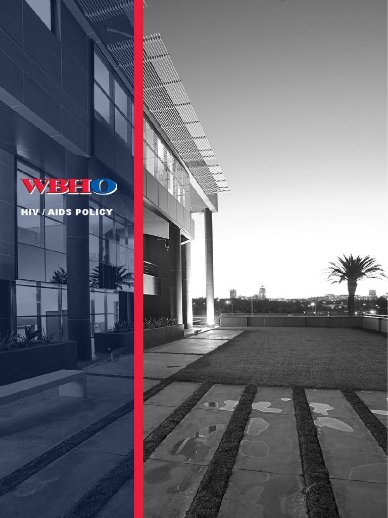 WBHO HIV AIDS Policy PDF | PDF | Hiv/Aids | Sexual Health