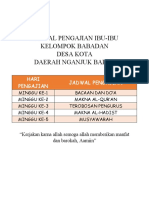 Jadwal Pengajian Ummi Fix