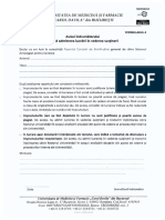 Doctorat UMFCD - Formular 4