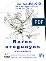 URIARTE. Raros uruguaios