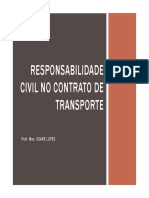 Responsabilidade civil no contrato de transporte: análise das normas do Código Civil