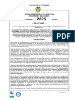 Proceso No. 008 - Resolucion 2325 Del 25 de Septiembre de 2020 PDF