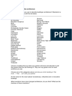 Adjectives To Describe Architecture PDF