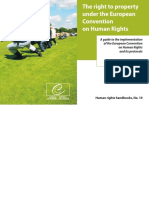 Right Property Under ECHR - Handbook No. 10 (2007) PDF