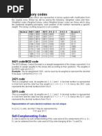 Lect3 - Types of Binary Codes