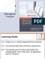 The Role of Managerial Finance