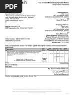 Tax Invoice/Bill of Supply/Cash Memo: (Original For Recipient)