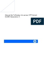 Manuel de L'utilisateur DL380 Generation 5 PDF