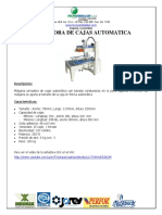Cerradora de Cajas Automatica PDF