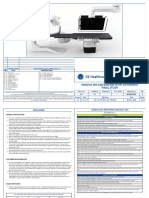 GE Healthcare medical imaging equipment layout and specifications