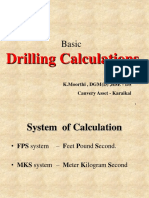 Basic Drilling Calculations