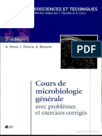By Alphonse Meyer, José Deiana, Alain Bernard - Cours de Microbiologie Générale PDF