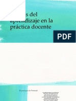 Teorías Del Aprendizaje en La Práctica Docente PDF