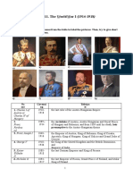 Unit 11. The Orld Ar I (1914-1918) : Pre-Reading