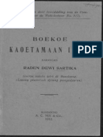 Dewi Sartika - Boekoe Kaoetamaan Istri - A.C. Nix & Co., 1912