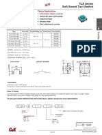 TLS Series Soft Sound Tactile Switches