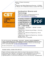 Combustion Science and Technology: To Cite This Article: Zhijun Peng, Hua Zhao, Tom Ma & Nicos Ladommatos