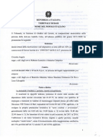 Sentenza Crocetta Contro Autostrade