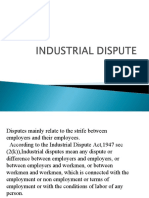 Industrial Dispute