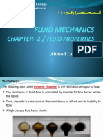 Fluid Mechanics: Chapter-2