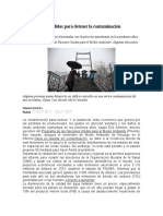 50 medidas para detener la contaminación