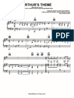 Arthur's Theme Sheet-Music Christopher Cross (SheetMusic-Free.com).pdf