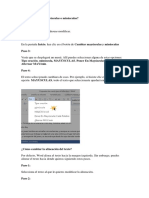 Cómo Cambiar A Mayúsculas o Minúsculas PDF