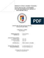 Reporte #2 Circuito Electrico