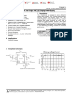 TPS65631W Dual-Output AMOLED Display Power Supply: 1 Features 3 Description