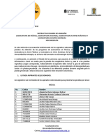 Instructivo Examen Admisión - 2020 PDF