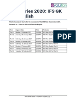 2020-TS-IFS GK English PDF