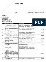 Deliveryhobe - Assignment Sheet: Order Date: 27Th Sep, '20 - 11:01 Am Last Updated: 27Th Sep, '20 - 11:15 Am