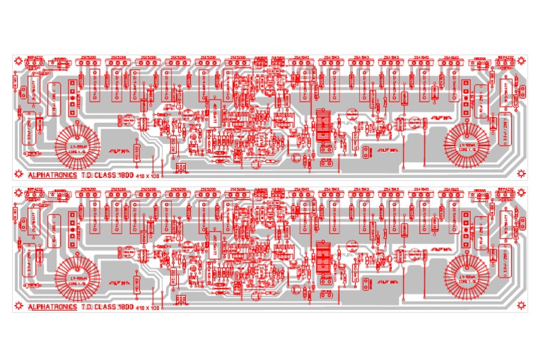 Alphatronics Class TD 1800 W 6 Pair Output 2020 Grey Layout PDF | PDF