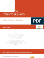 GERENCIA DEL TALENTO HUMANO Actividad 7