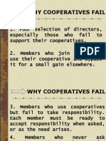 Why Coops Fail