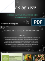 Ley 9 de 1979 Exposicion