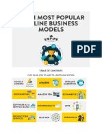 11 Most Popular Online Business Models-1 PDF