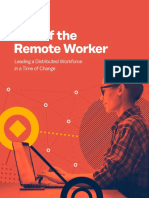 Rise of The Remote Worker: Leading A Distributed Workforce in A Time of Change