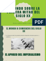 El Mundo Sobre La Primera Mitad Del Siglo