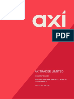 Axitrader Limited: BCN 25417 BC 2019 Margin Foreign Exchange & Contracts For Difference Product Schedule