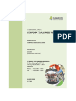 Corporate Business Plan (PT MSI)