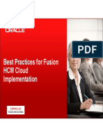 20-Best Practices for Fusion HCM Cloud Implementation