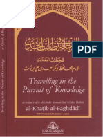 Travelling in The Pursuit of Knowledge