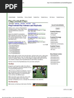 Flag Football Plays - Flag Football Playbook