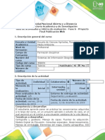 Guía de Actividades y Rúbrica de Evaluación - Fase 6 - Proyecto Final Publicación Web