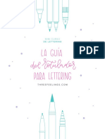 Guía de rotuladores para lettering