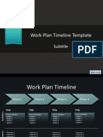 Work Plan Timeline Template: Subtitle